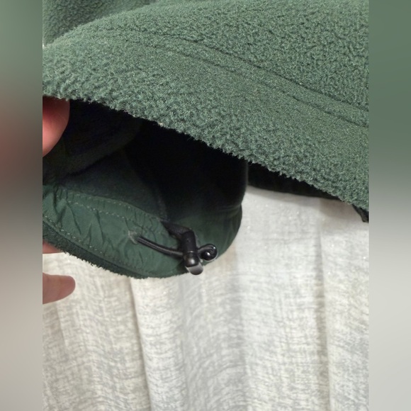 L.L. Bean Men’s Polartec Fleece Vest XXL Regular Green Full Zip Outdoor - Picture 4 of 11